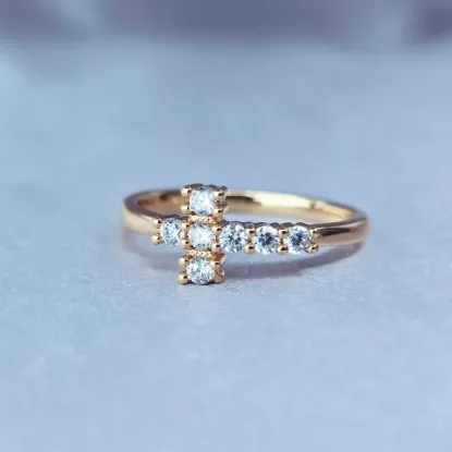 Imagen de Anillo Cruz Divina