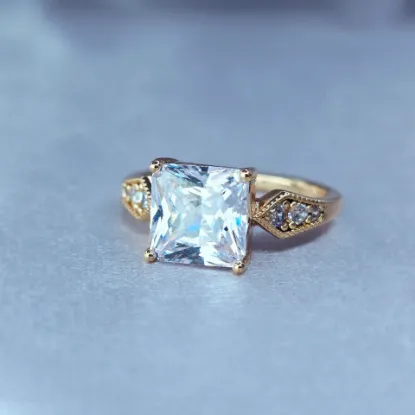 Imagen de Anillo Cuadro Espectacular Talla 10