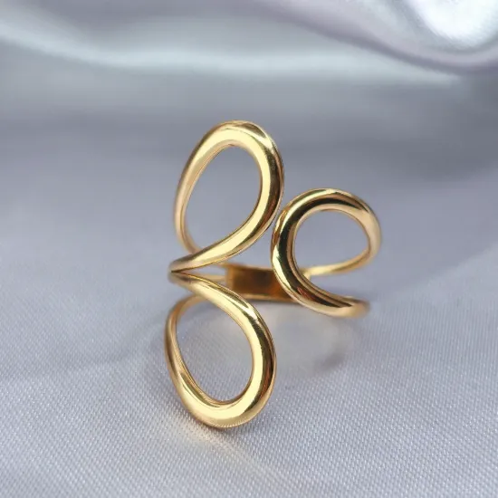 Imagen de Anillo Siluetas de Alas  8