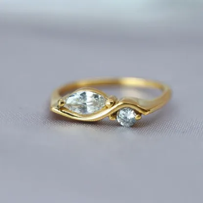 Imagen de Anillo Blanca Delicada  7