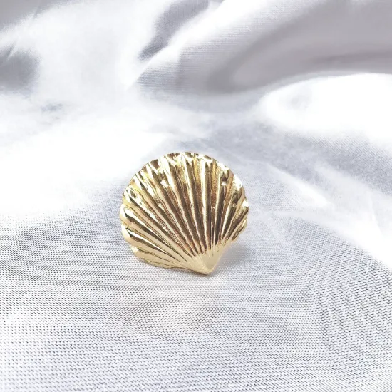 Imagen de Anillo Concha Deda Oro  7