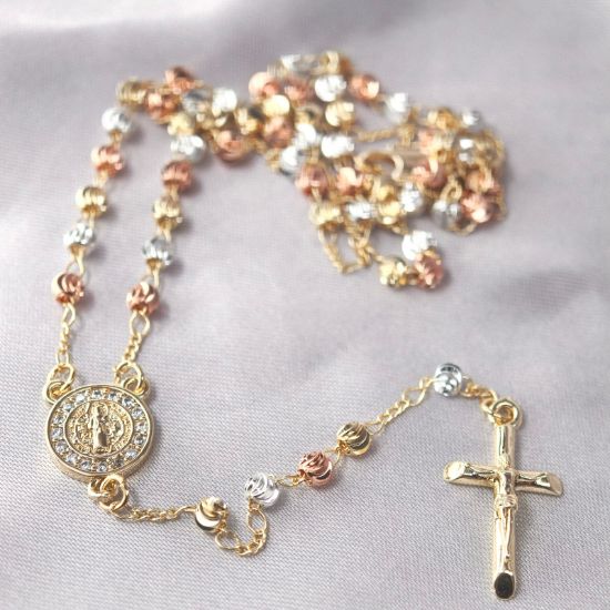 Imagen de Collar Rosario Orden de San Benito