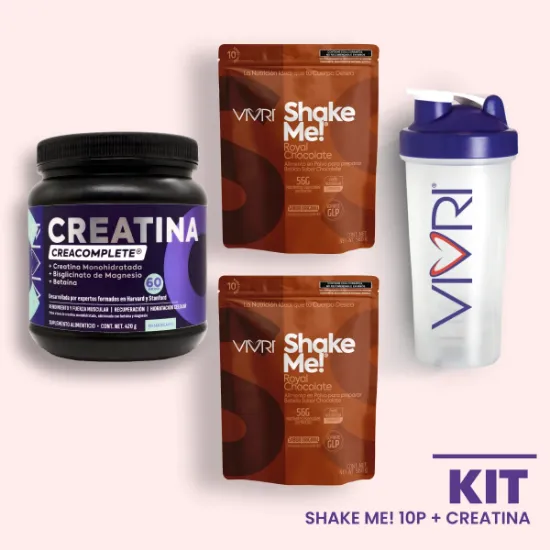 Imagen de Kit 2 Shake Me! Royal - Creatina + Shaker