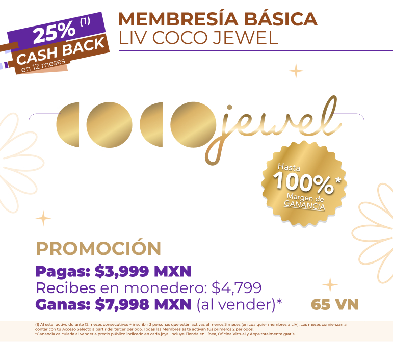 Membresía COCOJewel Básica
