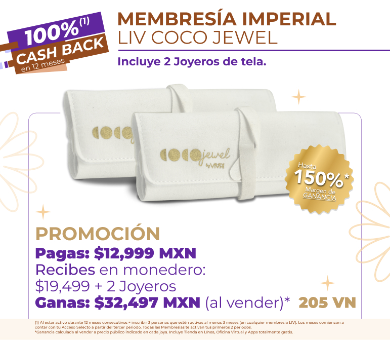 Membresía COCOJewel Imperial