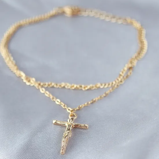 Imagen de Pulsera Cruz de Fe  1702