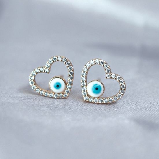 Imagen de Broquel Corazón Ojo Turco