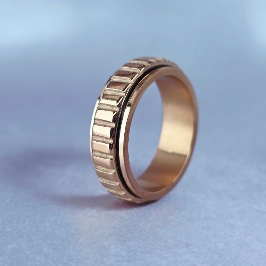 Imagen de Anillo Giratorio Rosa