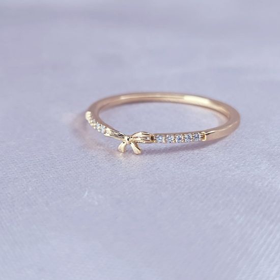 Imagen de Anillo Detalle con Moñito  9