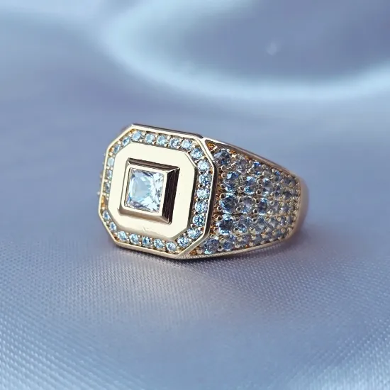 Imagen de Anillo Fuerza y Valentía Talla 8