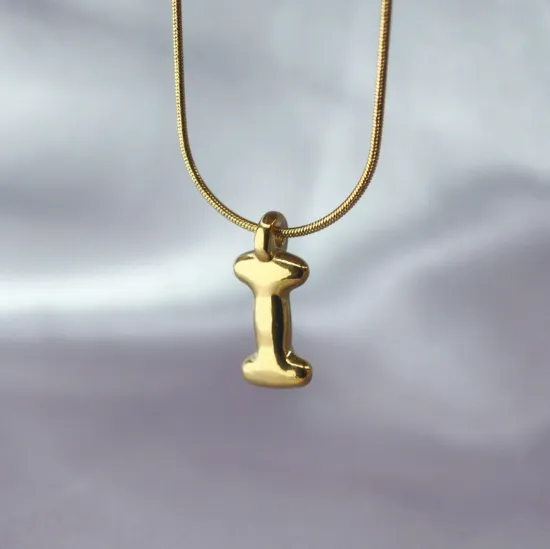 Imagen de Collar Esencia con Inicial I  4401
