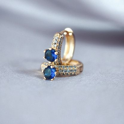 Imagen de Huggie Elegante Zafiro