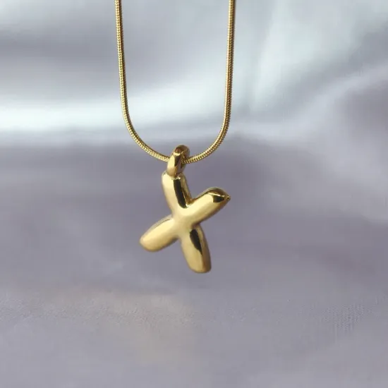 Imagen de Collar Esencia con Inicial X  4401