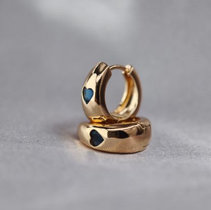 Imagen de Huggie Corazón Azul