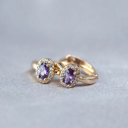Imagen de Huggie Óvalo Morado