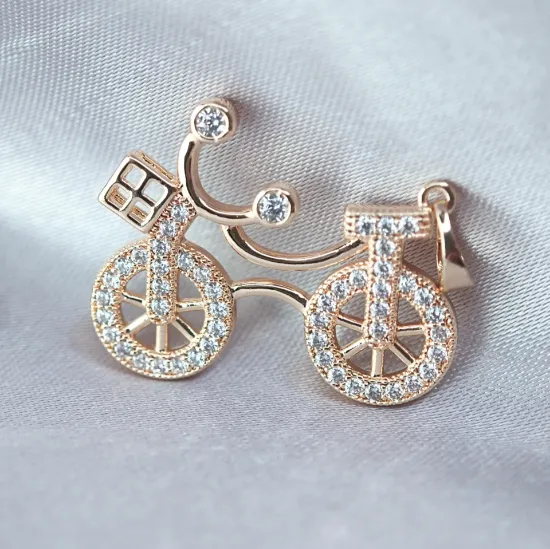 Imagen de Dije Bici Ruta Dorada