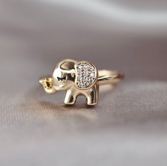Imagen de Anillo Bebé Elefante