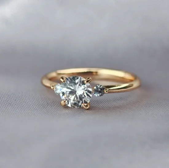 Imagen de Anillo Compromiso Discreto Talla 6