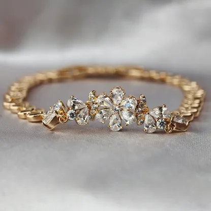 Imagen de Pulsera Flor Imperial  1712