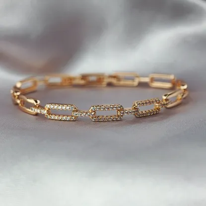 Imagen de Pulsera Eslabones Radiantes  1705