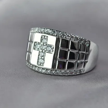 Imagen de Anillo Cruz Gran Fe