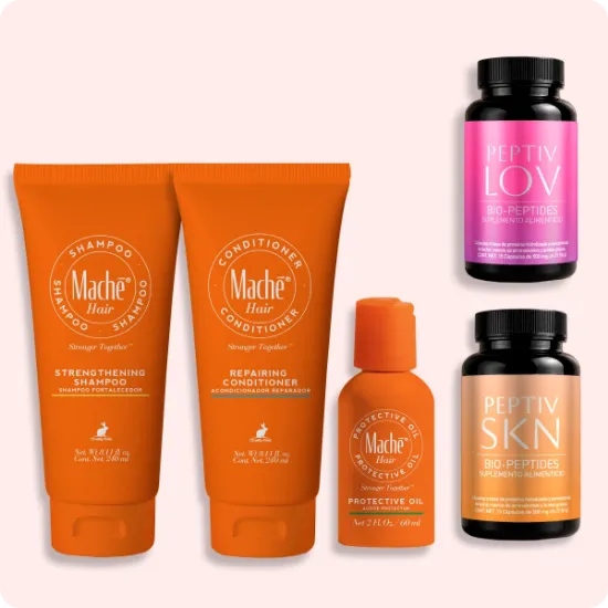 Imagen de 2 Peptiv + Shampoo + Acondicionador + Aceite