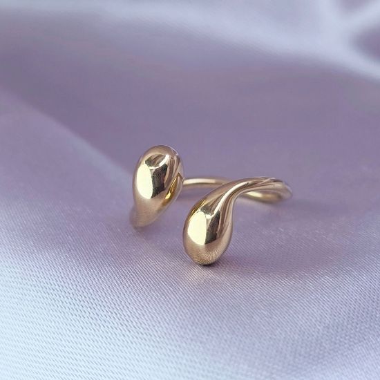 Imagen de Anillo Encuentro Perfecto Dorado Talla 8
