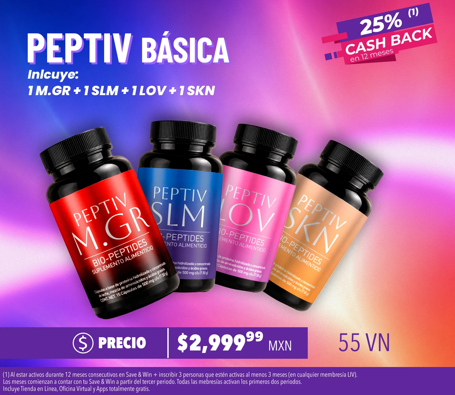 Membresia Peptive Basica