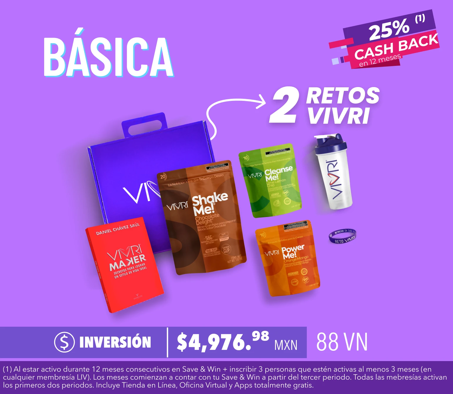 Membresia Basica (2 Retos 10 Dias Intensivo)