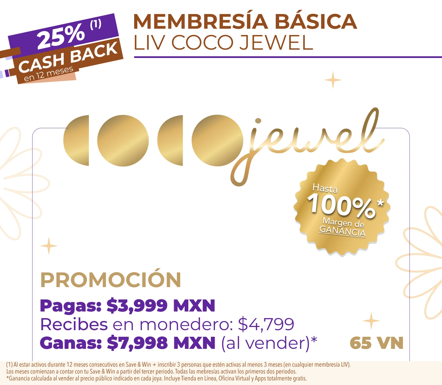 Membresía COCOJewel Básica