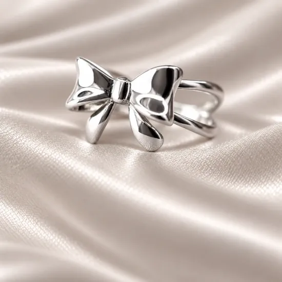 Imagen de Anillo Moño Lazo Elegancia  9