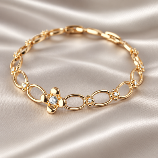 Imagen de Pulsera Tréboles de Luz Talla 1607