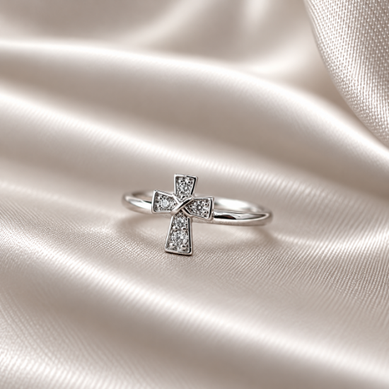 Imagen de Anillo Cruz Devoción Eterna