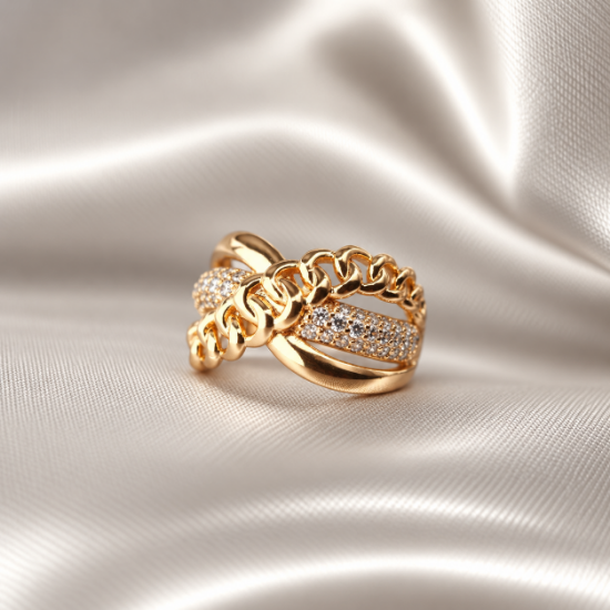 Imagen de Anillo Infinito Entrelazado