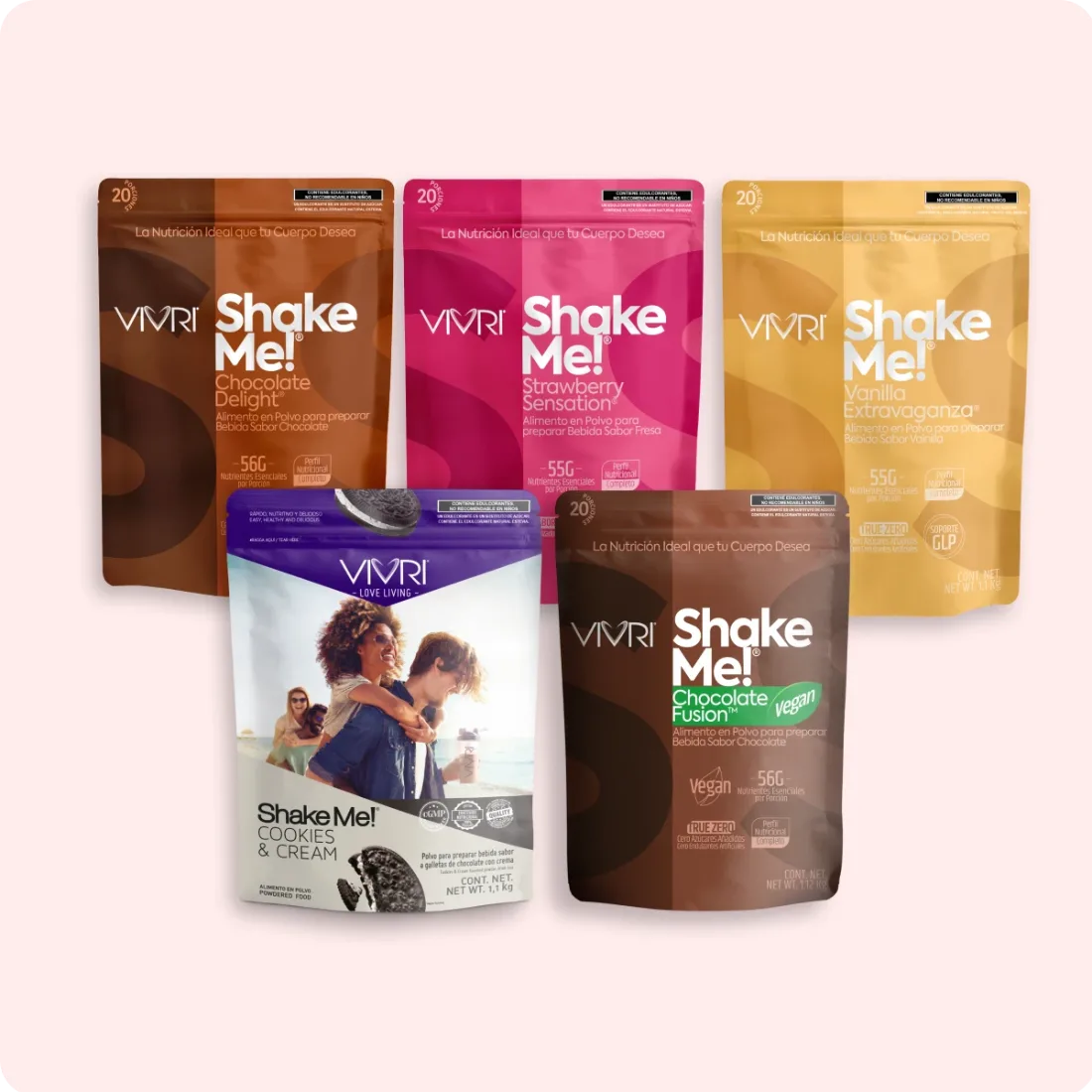 Shake Me! bolsa y vaso