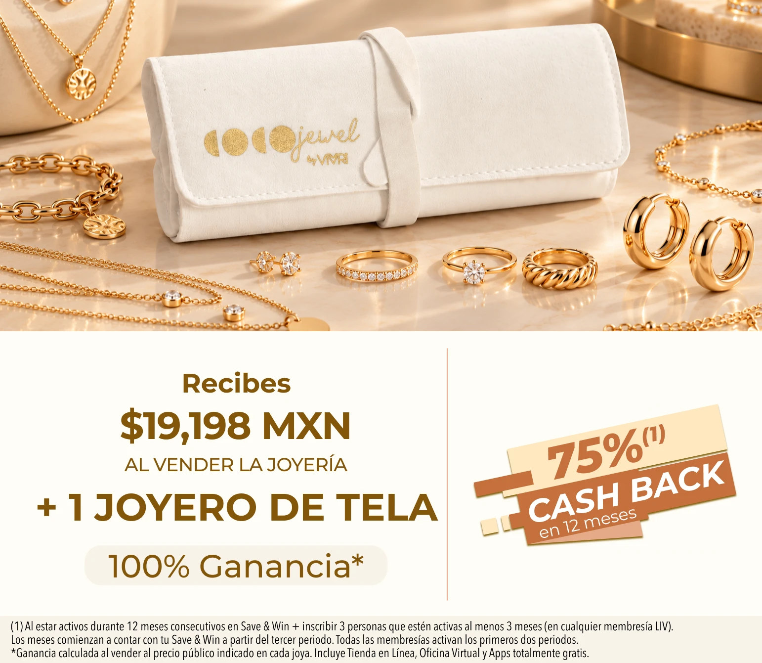Membresía COCO Jewel Visionario + 1 joyero