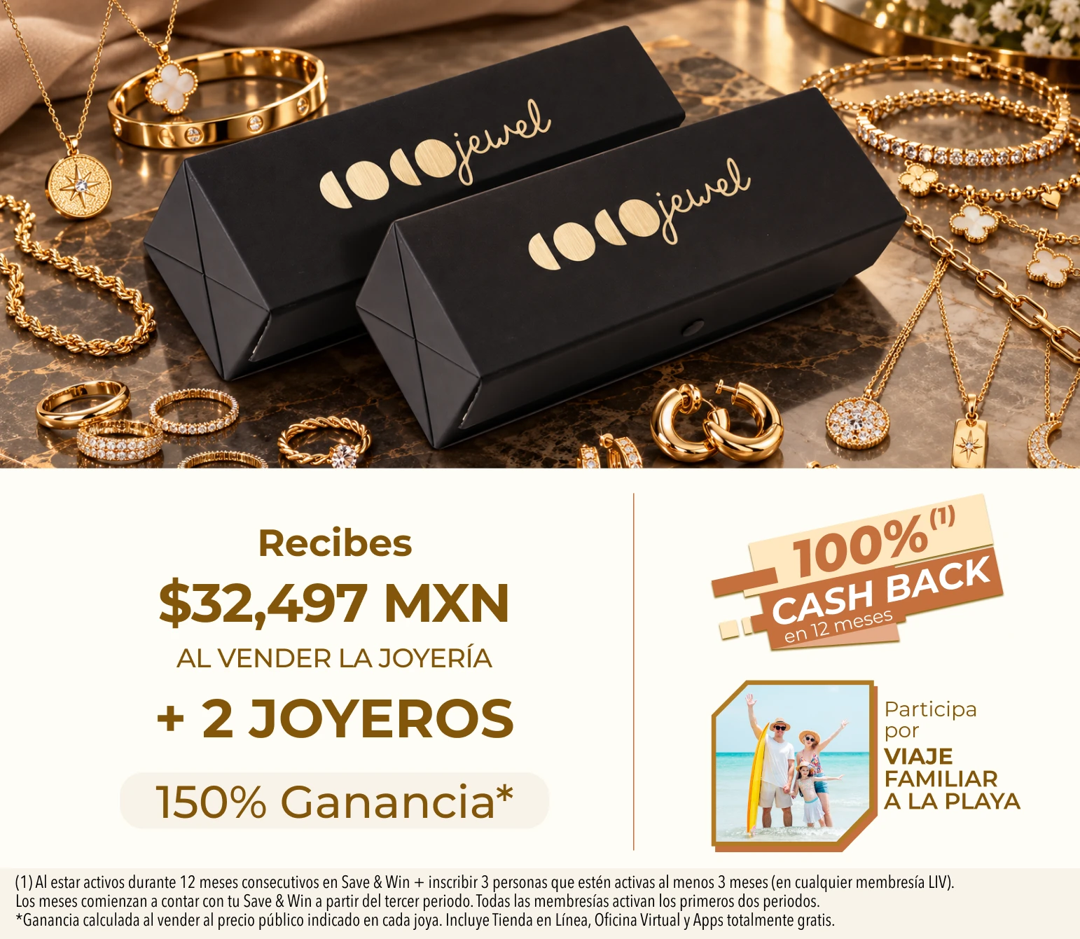 Membresía COCO Jewel Imperial + 2 Joyeros